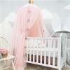 6 Colors Hanging Kids Baby Bedding Dome Bed Canopy Cotton Mosquito Net Bedcover Curtain For Baby Kids Reading Playing Home Decor