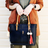 Petrichor Large Capacity Tassel Tote Bag Women Soft Leather Ladies Handbag Crossbody Messenger Bags Female Purse Shoulder Bag