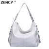 9 Colors 100% Genuine Leather Women Handbag First Layer Cow Leather long Handel Messenger Shoulder Bag Satchel White Pink Bags