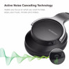 Ausdom ANC8 Active Noise Cancelling Wireless Headphones Bluetooth Headset with Super HiFi Deep Bass 20H Playtime for Travel Work