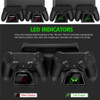 DOBE PS4/PS4 Slim/PS4 PRO Vertical Stand with Cooling Fan Cooler Dual Controller Charger Charging Station for SONY Playstation 4