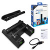 DOBE PS4/PS4 Slim/PS4 PRO Vertical Stand with Cooling Fan Cooler Dual Controller Charger Charging Station for SONY Playstation 4