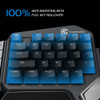 GameSir Z1 Gaming Keypad, One-handed Cherry MX red switch keyboard / Mechanical Blue axis /BattleDock, Gaming mouse optional