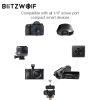 BlitzWolf 4 in 1 Camera Tripod Bluetooth Selfie Stick Wireless Monopod For Sports Camera For iPhone X 8 Smartphone Selfie Sticks