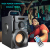 TOPROAD Big Power Bluetooth Speaker Wireless Stereo Subwoofer Heavy Bass Speakers Music Player Support LCD Display FM Radio TF