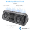 Deelife Bluetooth Speaker Waterproof Powerful Portable Speakers Wireless Solar Loudspeaker Power Bank AUX Outdoor Music Column