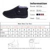 KHTAA Waterproof Female Winter Unisex Ankle Boots Women's Skid Plus Size Snow Boots Warm Plush Couple Style Cotton Casual Shoes