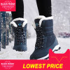 Women boots non-slip waterproof winter ankle snow boots women platform winter shoes with thick fur botas mujer