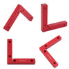 1Pcs Aluminium Alloy L Shape 90 Degree Right Angle Corner Clamp Wood Metal Welding Fixing Tool