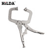 HILDA 6/9/11 inches Alloy Steel C Clamp Hand Pliers Vise Grip Locking Welding Quick Pliers Wood Tenon Locator