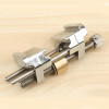 Stainless Steel Side Clamping Fixed Angle Honing Guide for Wood Chisel Planer Blade Flat Chisel Edge Sharpening