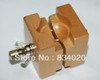 Square Wooden Watch Case&amp; Movement Holder clamp repairing vintage Watch Battery Changing Tool(Max.40mm)