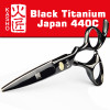 Japan 440c Kasho Scissors for Hairdressers Barber Shop Supplies Titanium Professional Hairdressing Scissors for Cutting Hair