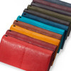 Women Wallet Long Genuine Leather Large Capacity Bags Ladies Travel Clutch Girls Purse Phone Bag Woman Colors Zipper Purses New