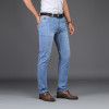 Sulee Brand Men Spring Summer  Jeans Denim Mens Jeans Slim Fit Plus Size to 40  Big and Tall Men Pants Thin Dress  jeans