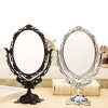 Vintage Makeup Mirror Desktop Rotatable Mirror with Butterfly Rose Vines Decor Tool @ME88