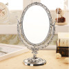 Vintage Makeup Mirror Desktop Rotatable Mirror with Butterfly Rose Vines Decor Tool @ME88