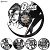 Home Decoration David Bowie 3D Art Mirror Quartz Wall Clock Vinyl Record Reloj De Pared Retro Sticker Best Selling Product