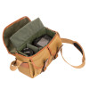 CADeN Dslr Camera Bag Vintage Sling Camera Shoulder Bags Case Croddbody bags for Canon Nikon Sony camera Messenger bag