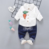 BibiCola baby boys clothing set pants + shirt children boys clothes sets carrot pattern kids child sports suits toddler sets