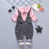 BibiCola 2018 newborn clothes baby girls clothing set fashion cartoon 2pcs outfits for infant t-shirt+bib pants tracksuit sets