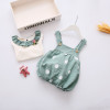 2017 new spring autumn t shirt+strap dress 2pcs baby clothes set polka dot toddler girls clothing suit for 0~2age newborn outfit