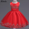 Mottelee Girls Dress Mesh Flower Children Party Dresses Baby Wedding Ball Gown Birthday Kids Frock Christening Clothing for Girl