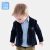 Boy suit jacket baby autumn 1-2-3-4year old children's suit baby coat spring and autumn birthday dress children's cardigan shirt