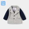 Boy suit jacket baby autumn 1-2-3-4year old children's suit baby coat spring and autumn birthday dress children's cardigan shirt