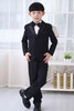 2018 Formal high quality baby child boy suit party baptism christmas dress jackets for boys wear wedding suits for boy 5pcs
