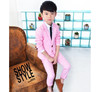 Boys Formal School Suits for Weddings Brand Prince Kids Party Tuxedos Boys Gentlemen Birthday Dress Blazer Pants 2PCS Costume