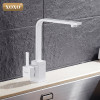 XOXO Polished Black Brass Swivel Kitchen Sinks Faucet 360 degree rotating Kitchen Mixer Tap 83030H
