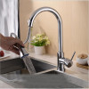 Kitchen Faucets Chrome Single Handle Pull Out Kitchen Tap Single Hole Handle Swivel 360 Degree Water Mixer Tap Mixer Tap 