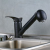 Luxury Pull Out Kitchen Faucet Deck Mount Kitchen Water Taps with Hot and Cold Water Single Handle Crane Taps