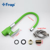 Frap Green Silica Gel Nose Any Direction Kitchen Faucet Cold and Hot Water Mixer Torneira Cozinha Crane F4453-05