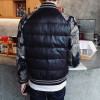 Thick Winter Printed Jacket Parka Men  Winter Men Puffer Overcoat Men Black Mens Fashion Coat Club Outfit 3xl Slim Fit 