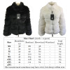 ZADORIN 2018 New Winter Coat Women Faux Fox Fur Coat Plus Size Women Stand Collar Long Sleeve Faux Fur Jacket Fur gilet fourrure