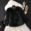 2022 New Lady Real Rabbit Fur Coat Genuine Real Rabbit Fur Jacket Casual Full Pelt 100% Natural Rabbit Fur Waistcoat
