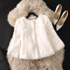 2022 New Lady Real Rabbit Fur Coat Genuine Real Rabbit Fur Jacket Casual Full Pelt 100% Natural Rabbit Fur Waistcoat