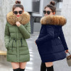 Fake Fur Parkas Women Down Jacket New 2018 Winter Jacket Women Thick Snow Wear Winter Coat Lady Clothing Female Jackets Parkas