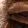 High Faux Mink fur Coat Female 2018 New Plus size 6XL Medium length Winter Hooded Tops Women Thicken Brown Mink Fur Coats H556