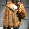 women Australia wool jacket lady wool jacket real wool fur jacket