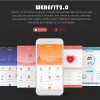GT101 Fitness Tracker Watch TFT Color Screen Smart Wristband Smart Bracelet Fitness Tracker OLED Screen Heart Rate Monitor Clock