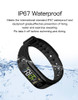 L8STAR R7 USB Charging Smart Wristband IP67 Waterproof Sleep Heart Rate Fitness Tracker Smart Band Blood Pressure Bracelet