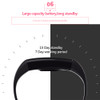 VERYFiTEK V4 Waterproof Smart Fitness Tracker Color Screen Heart Rate Monitor Watch Smart Wristband Bracelet for IOS Android