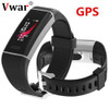 Vwar W7 GPS Smart Wristband Sports Band Built-in GPS Chip Heart Rate Monitor Sleep Monitor Waterproof Fitness Tracker Bracelet