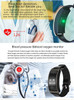 K1S Smart Wristband Blood Pressure Heart Rate Monitor Pedometer Wrist Watch Fitness Tracker Bracelet for Samsung Galaxy S5 S4 S3