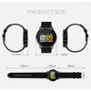 Q8 Smart Bracelet Color Screen Smart Watch IP67 Waterproof Fitness Heart Rate Monitor Pedometer Bluetooth Smart Wristband