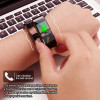 ALLOYSEED Bluetooth Smart Bracelet Watch Handsfree Call Music Player Sport Wristband Headset Fitness Tracker Heart Rate Monitor