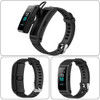 Original Huawei Talkband B5 Smart Bracelet Color Screen Health Pressure Sleep Heart Rate Wristband Wrist Bluetooth Headset 